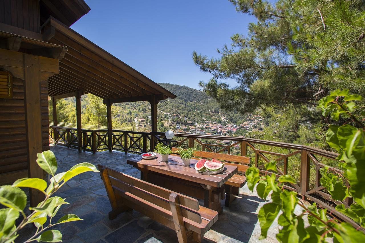 Ricky Chalet Near Troodos Spilia Eksteriør bilde