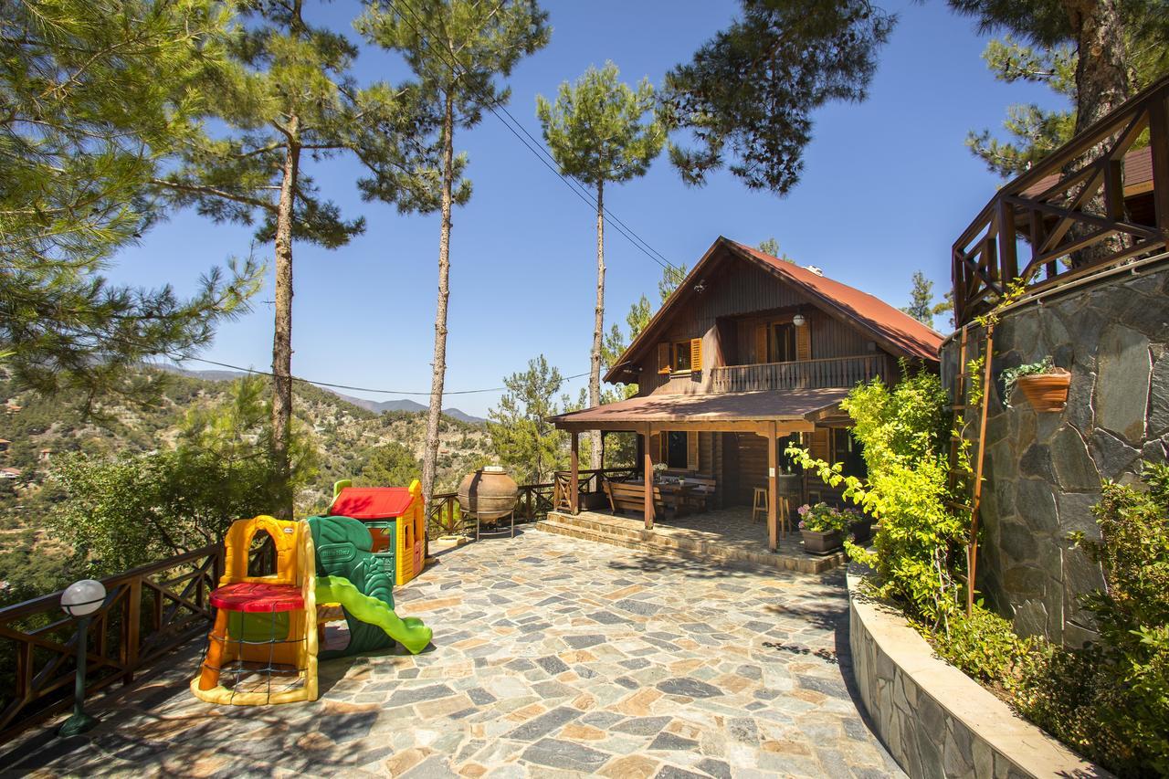 Ricky Chalet Near Troodos Spilia Eksteriør bilde