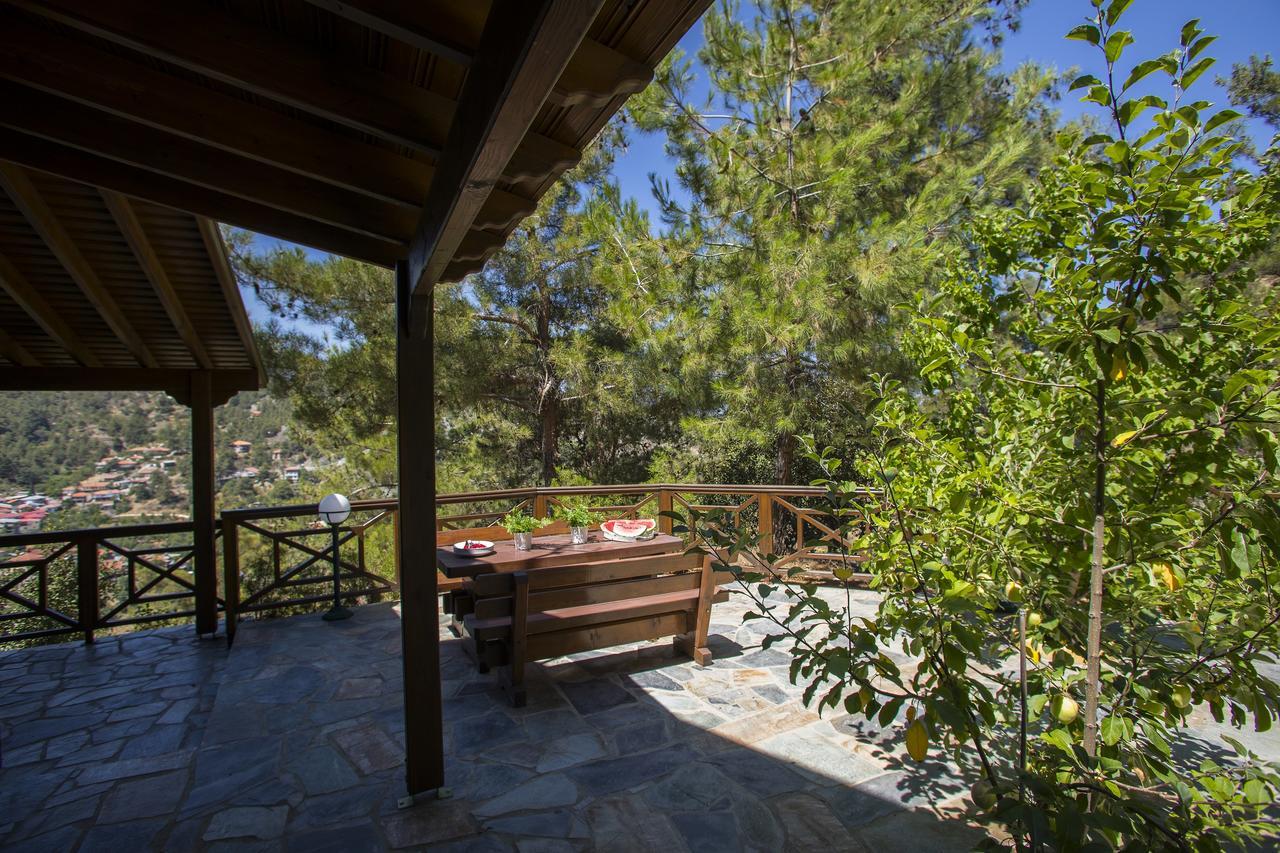 Ricky Chalet Near Troodos Spilia Eksteriør bilde